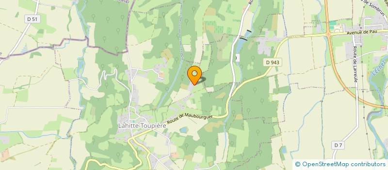 localisation de l'entreprise MONSIEUR CHRISTOPHER COULSON  LAHITTE-TOUPIERE