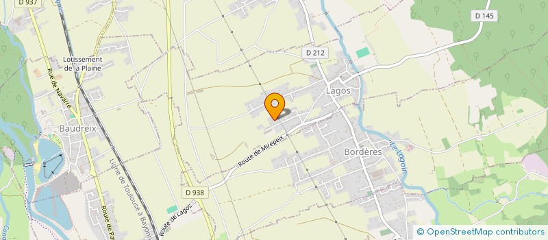 localisation de l'entreprise MONSIEUR CHRISTOPHER COUPEZ  BAUDREIX