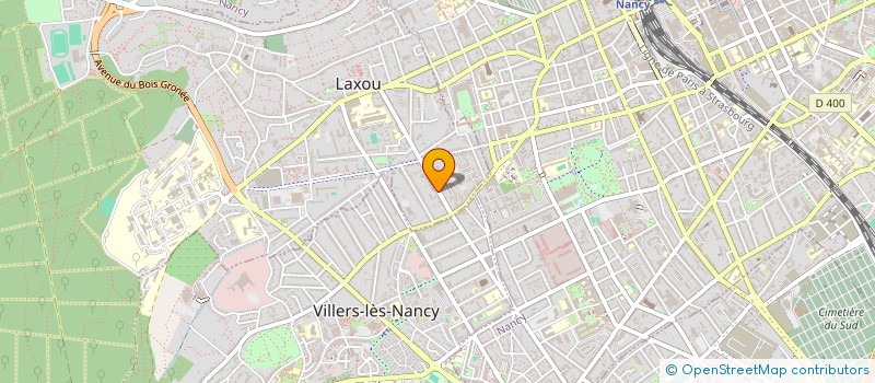 localisation de l'entreprise MONSIEUR CHRISTOPHER COURTOIS à LAXOU