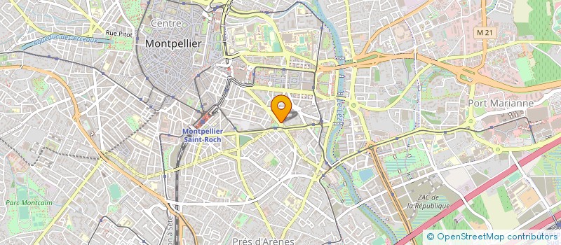 localisation de l'entreprise MONSIEUR CHRISTOPHER CRIADO à MONTPELLIER
