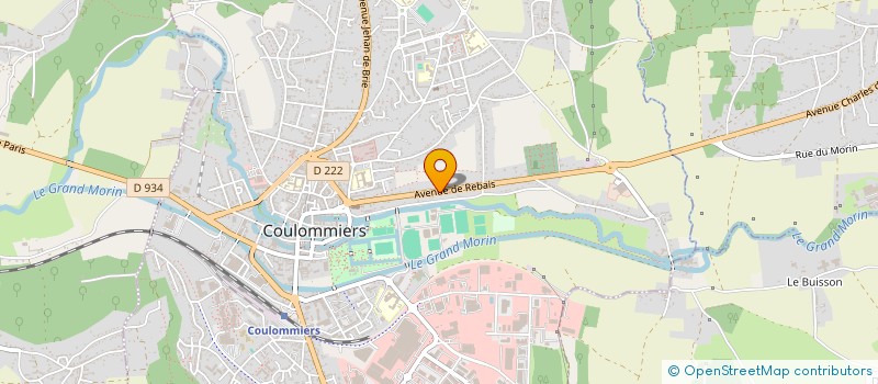 localisation de l'entreprise MONSIEUR CHRISTOPHER CUELLE à COULOMMIERS