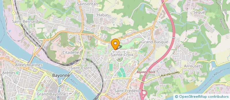 localisation de l'entreprise MONSIEUR CHRISTOPHER DARRIEU  BAYONNE