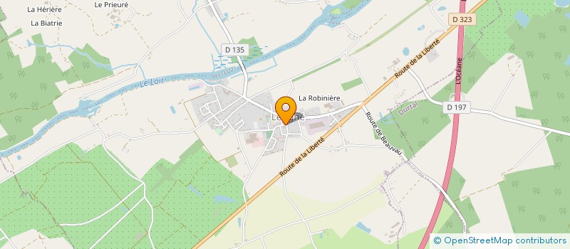 localisation de l'entreprise MONSIEUR CHRISTOPHER DAVIAU  MONTIGNE-LES-RAIRIES