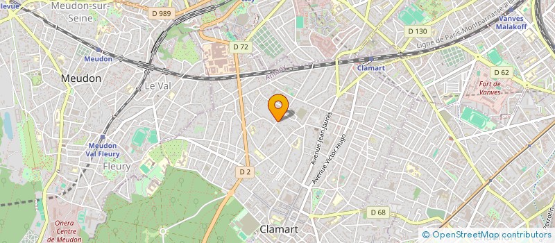 localisation de l'entreprise MONSIEUR CHRISTOPHER DAVIS à CLAMART