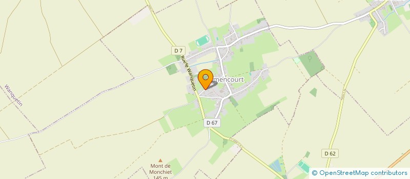 localisation de l'entreprise MONSIEUR CHRISTOPHER DEFOSSE  SIMENCOURT