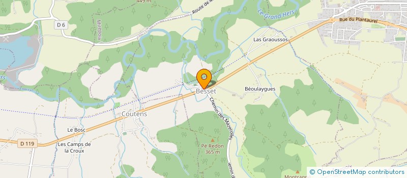 localisation de l'entreprise MONSIEUR CHRISTOPHER DEFRANCE à BESSET