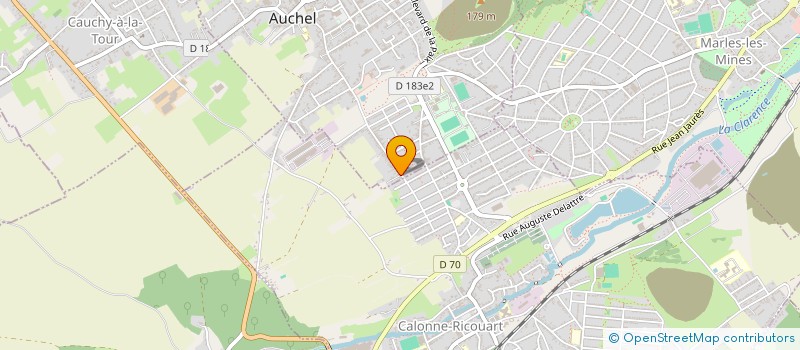 localisation de l'entreprise MONSIEUR CHRISTOPHER DEHAUDT  AUCHEL