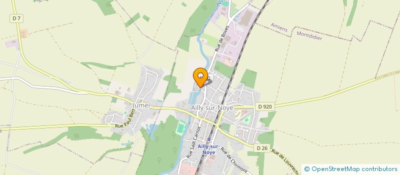 localisation de l'entreprise MONSIEUR CHRISTOPHER DELAINE  AILLY-SUR-NOYE