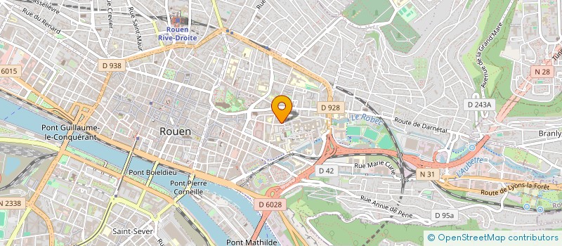 localisation de l'entreprise MONSIEUR CHRISTOPHER DEMARET  ROUEN