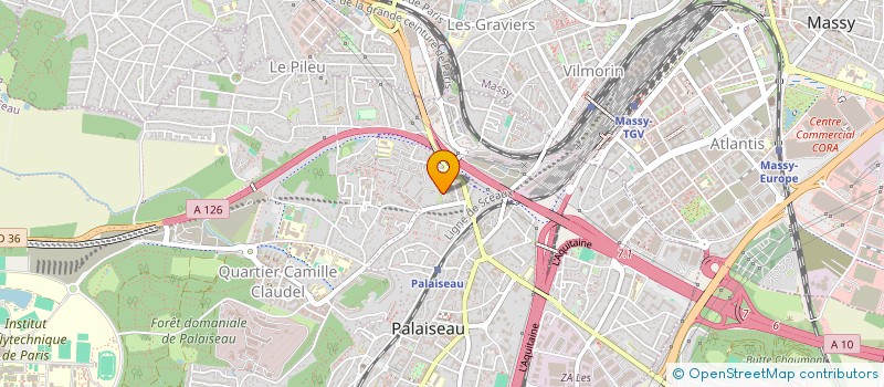 localisation de l'entreprise MONSIEUR CHRISTOPHER DEMEULEMEESTER  PALAISEAU