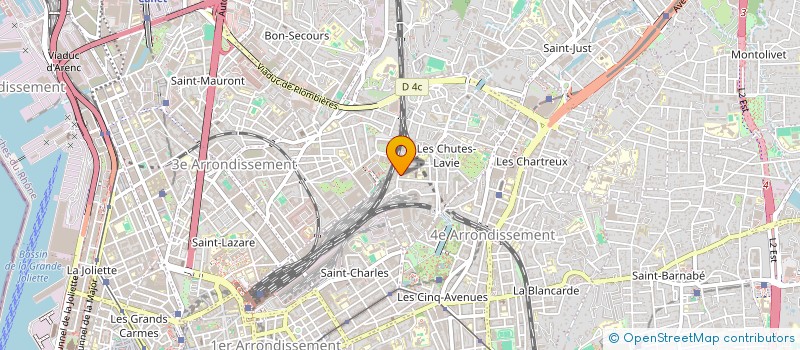 localisation de l'entreprise MONSIEUR CHRISTOPHER DERACHE à MARSEILLE