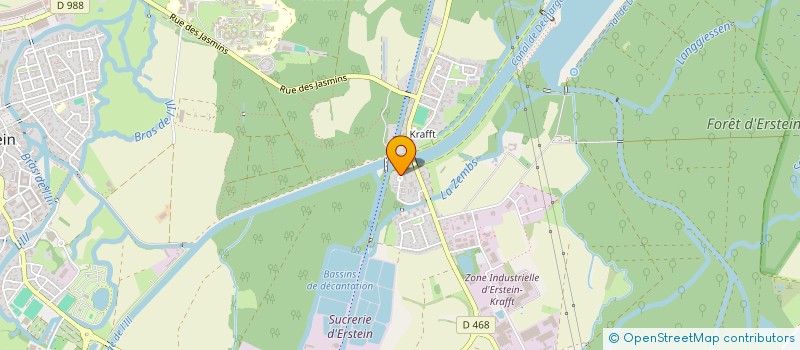 localisation de l'entreprise MONSIEUR CHRISTOPHER DESCHLER  ERSTEIN