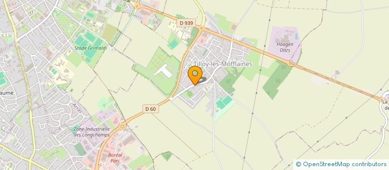 localisation de l'entreprise MONSIEUR CHRISTOPHER DHENIN  TILLOY-LES-MOFFLAINES