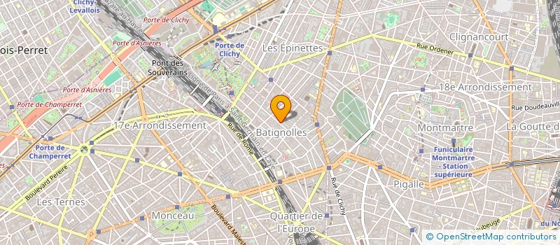 localisation de l'entreprise MONSIEUR CHRISTOPHER DHENRY  PARIS