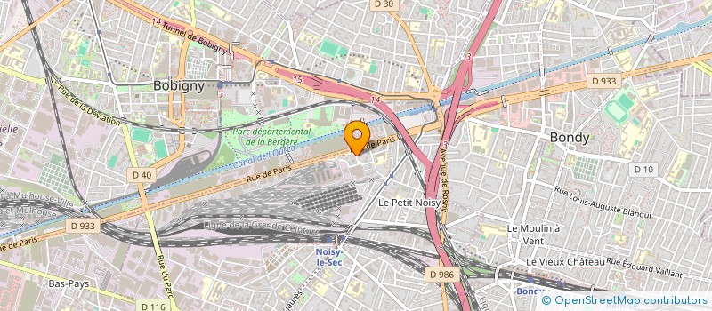 localisation de l'entreprise MONSIEUR CHRISTOPHER DIANTETE  NOISY-LE-SEC