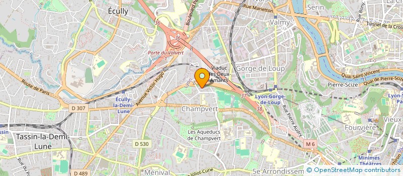 localisation de l'entreprise MONSIEUR CHRISTOPHER DIJOUX  LYON