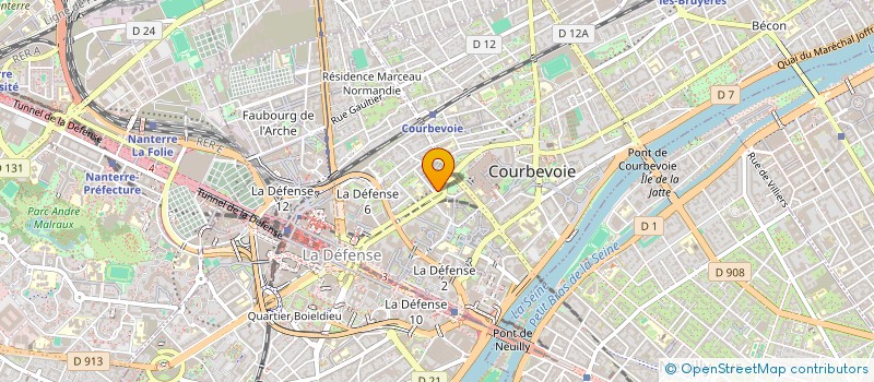 localisation de l'entreprise MONSIEUR CHRISTOPHER DIONISIO à COURBEVOIE