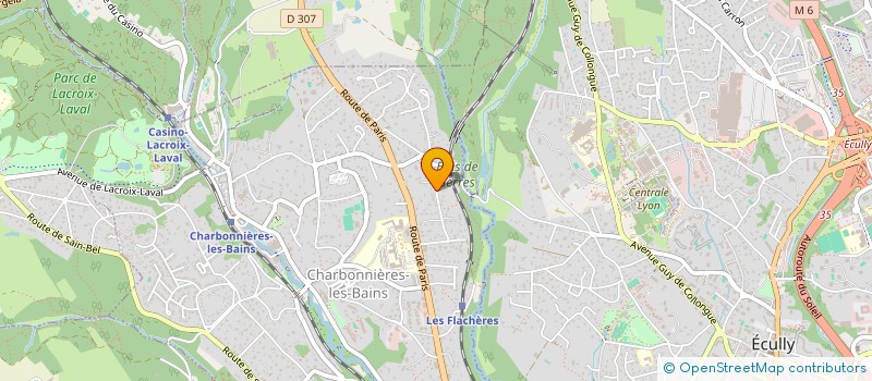 localisation de l'entreprise MONSIEUR CHRISTOPHER DOCKSEY  CHARBONNIERES-LES-BAINS