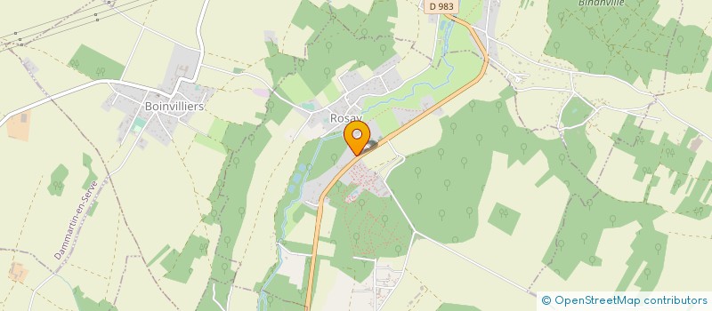 localisation de l'entreprise MONSIEUR CHRISTOPHER DOS SANTOS  ROSAY