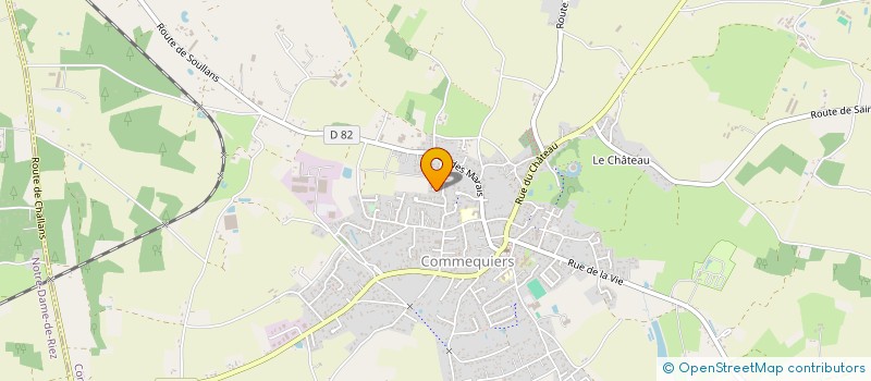 localisation de l'entreprise MONSIEUR CHRISTOPHER DOUCET  COMMEQUIERS