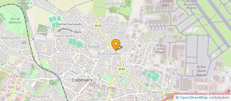 localisation de l'entreprise MONSIEUR CHRISTOPHER DUMONT à COLOMIERS