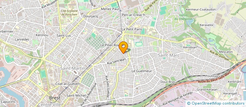 localisation de l'entreprise MONSIEUR CHRISTOPHER DUMONT à BREST
