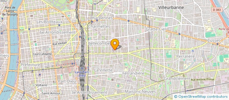 localisation de l'entreprise MONSIEUR CHRISTOPHER DUPEND  VILLEURBANNE