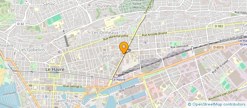 localisation de l'entreprise MONSIEUR CHRISTOPHER DURAND à LE HAVRE