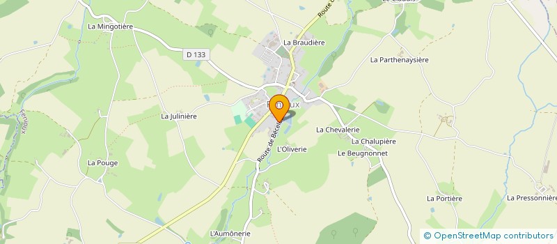 localisation de l'entreprise MONSIEUR CHRISTOPHER ECALLE  FENIOUX