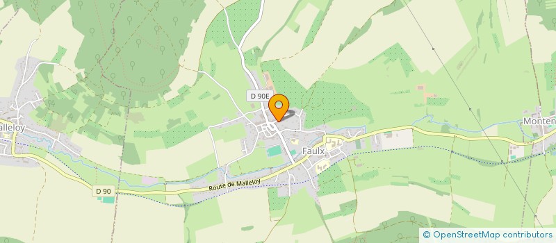 localisation de l'entreprise MONSIEUR CHRISTOPHER EHRHARD  FAULX