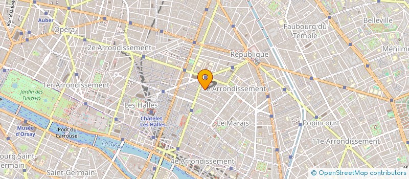 localisation de l'entreprise MONSIEUR CHRISTOPHER EVANS  PARIS