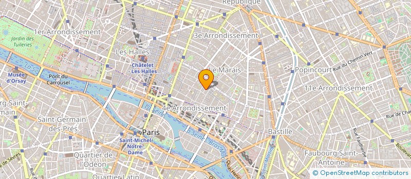 localisation de l'entreprise MONSIEUR CHRISTOPHER FASSEU  PARIS