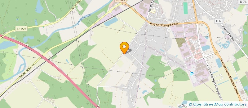 localisation de l'entreprise MONSIEUR CHRISTOPHER FAUVELLIERE  PRUNIERS-EN-SOLOGNE