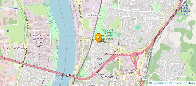 localisation de l'entreprise MONSIEUR CHRISTOPHER FERNANDEZ  LORMONT