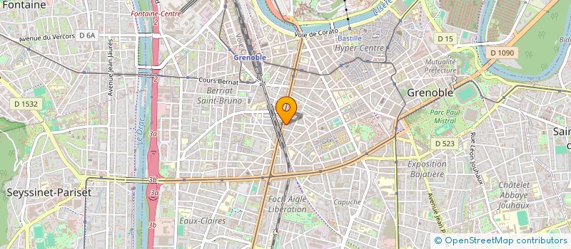 localisation de l'entreprise MONSIEUR CHRISTOPHER FERRER à GRENOBLE