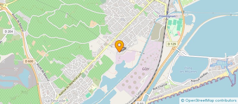 localisation de l'entreprise MONSIEUR CHRISTOPHER FERRER à FRONTIGNAN