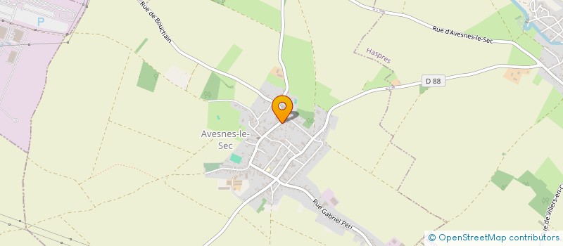 localisation de l'entreprise MONSIEUR CHRISTOPHER FIDANZA à AVESNES-LE-SEC