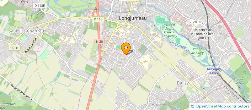 localisation de l'entreprise MONSIEUR CHRISTOPHER FLORES à LONGJUMEAU