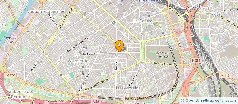 localisation de l'entreprise MONSIEUR CHRISTOPHER FORTIER à LILLE