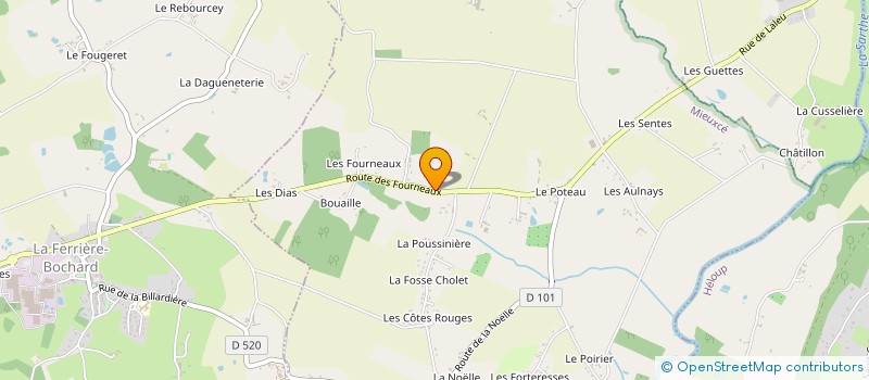 localisation de l'entreprise MONSIEUR CHRISTOPHER FOUASNON à MIEUXCE