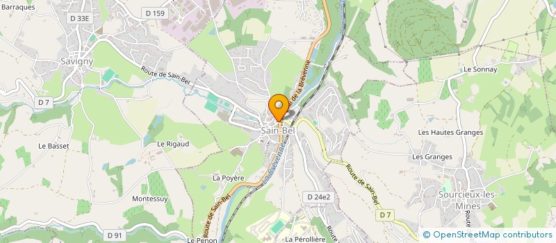 localisation de l'entreprise MONSIEUR CHRISTOPHER FOUCARD  SAIN-BEL