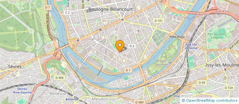 localisation de l'entreprise MONSIEUR CHRISTOPHER FOUJOLS à BOULOGNE-BILLANCOURT