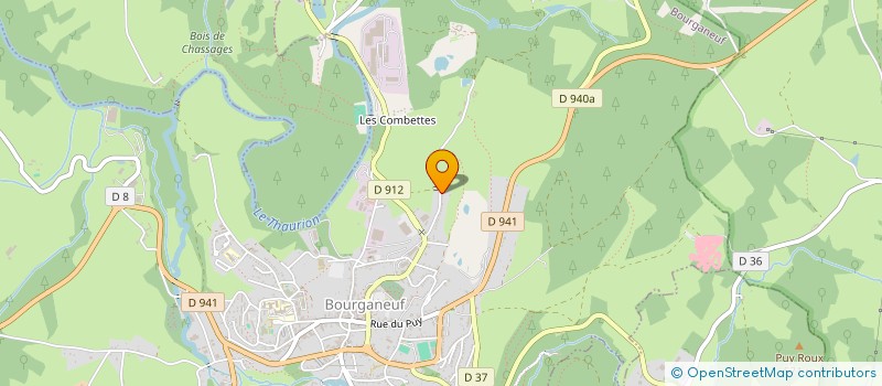 localisation de l'entreprise MONSIEUR CHRISTOPHER FOURNAJOUX  BOURGANEUF