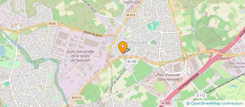localisation de l'entreprise MONSIEUR CHRISTOPHER FRADETAL à MONTPELLIER
