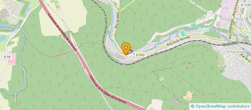 localisation de l'entreprise MONSIEUR CHRISTOPHER FUNK  FONTOY