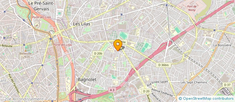 localisation de l'entreprise MONSIEUR CHRISTOPHER GALLO à BAGNOLET
