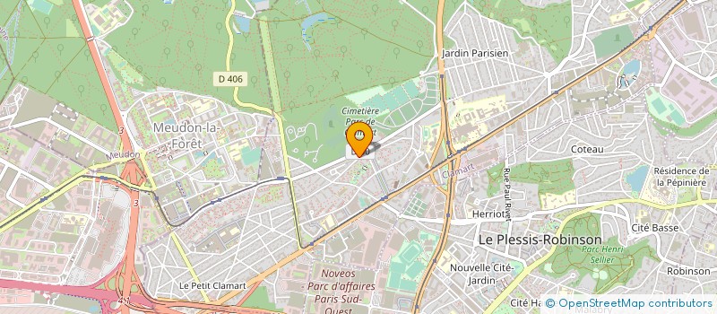 localisation de l'entreprise MONSIEUR CHRISTOPHER GALOPIN à CLAMART