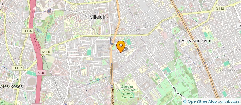 localisation de l'entreprise MONSIEUR CHRISTOPHER GBATE  VILLEJUIF