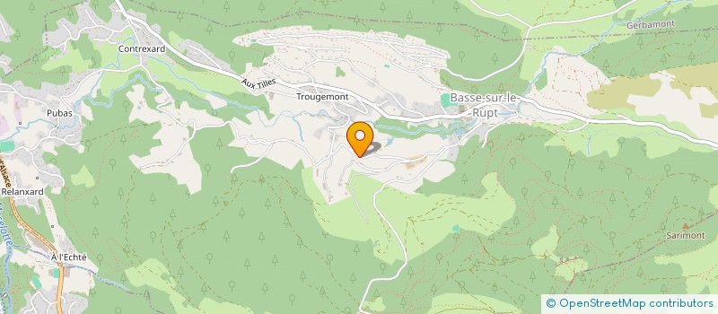 localisation de l'entreprise MONSIEUR CHRISTOPHER GEHIN  BASSE-SUR-LE-RUPT