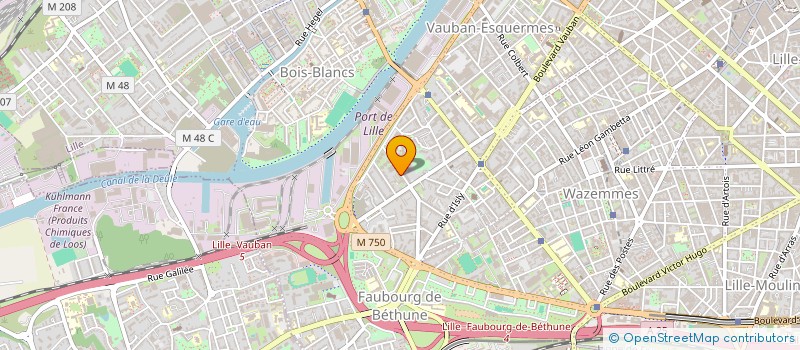 localisation de l'entreprise MONSIEUR CHRISTOPHER GENEVRIEZ à LILLE